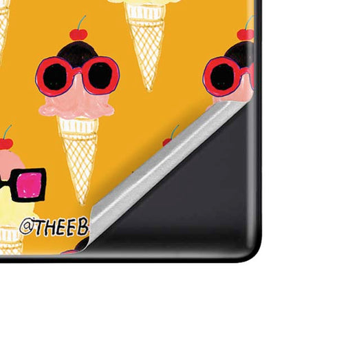 Bouffants and Broken Hearts Ice Cream with Shades Google Pixel 6 Pro Skin